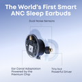 soundcore Sleep A30 Sleep Earbuds, White - official product image