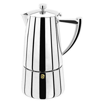 Stellar Art Deco 10 Cup Stovetop Espresso Maker SC64 product view