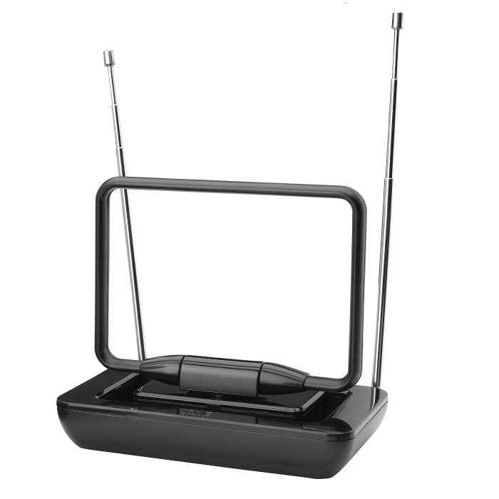 One For All Digital Antenna, Indoor, Amplified Up To 36dB Gain, Range to 5km