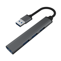 Veho TA-3 4-Port USB 3.0 Multi-Port Mini Hub | VAA-550-TA3-USB-A
