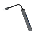 Veho TA-3 4-Port USB 3.0 Multi-Port Mini Hub | VAA-550-TA3-USB-A