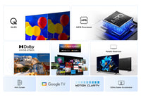 TCL 43" 60Hz QLED Google TV | 43P7K