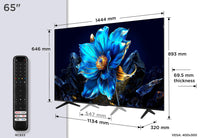 TCL 65" 60Hz QLED Google TV | 65P7K