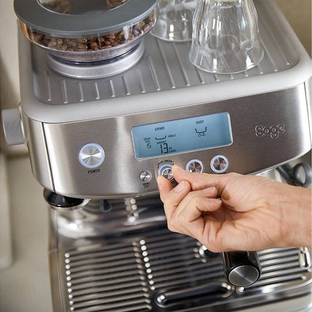 The Barista Pro by Sage | Stainless Steel Sage Coffee Machine Euronics Ireland