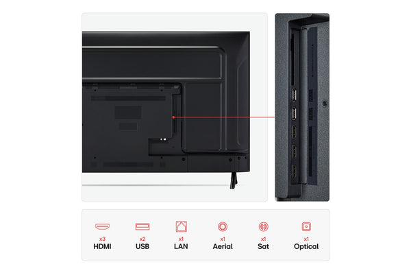 LG UA73 65" 4K UHD LED Smart TV | 65UA73006LA.AEKQ LG TV Euronics Ireland