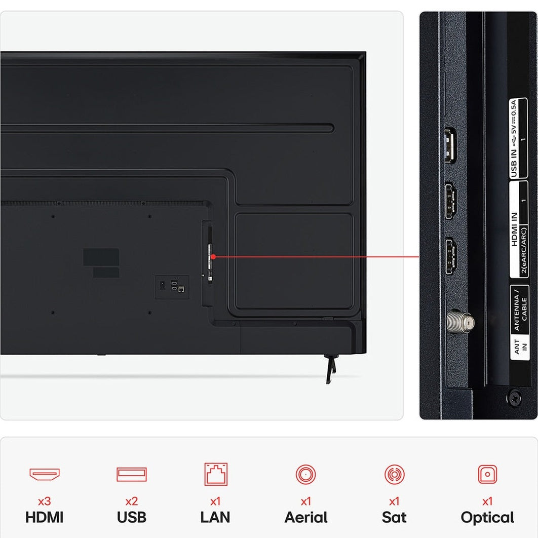 LG UA75 86" 4K UHD LED Smart TV | 86UA75006LA.AEKQ LG TV Euronics Ireland