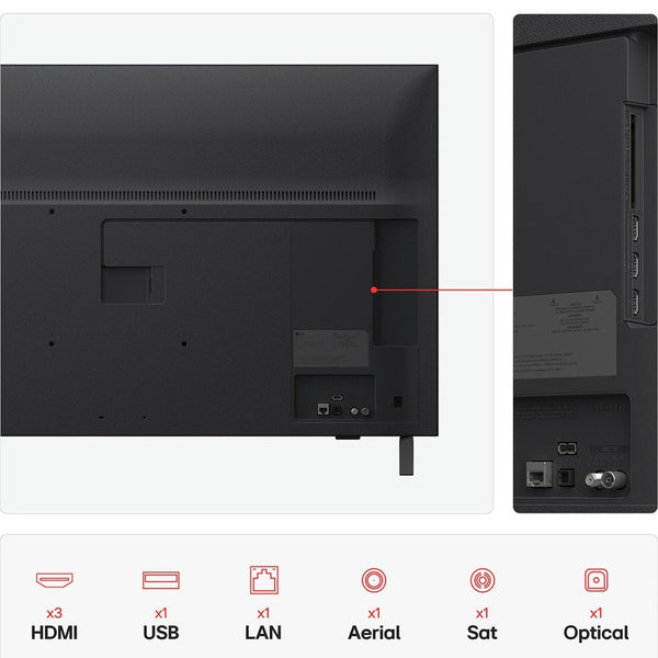 LG 43" 4K UHD Smart LED TV | 43UA75006LA.AEK LG TV Euronics Ireland