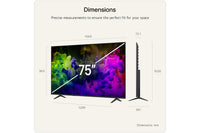 LG 75-inch 4K QNED Smart TV | 75QNED7EB3A.AEI
