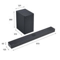 LG USC9S 3.1.3ch Wireless Sound Bar with Subwoofer | USC9S.DGBRLLK