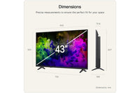 LG 43-inch 4K QNED Smart TV | 43QNED7EB3C.AEI