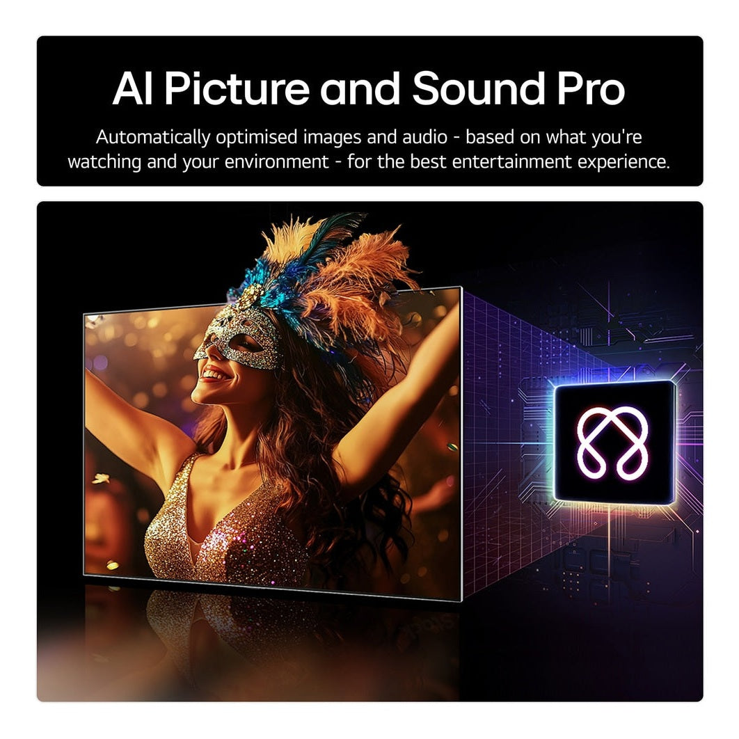 LG OLED evo AI 83″ 4K OLED TV – view 4