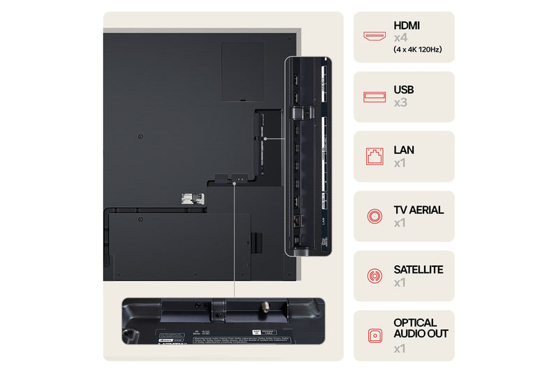 LG 97 Inch G4 OLED TV (2024) | OLED97G45LW.AEK