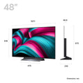 LG OLED AI 48" 4K HDR Smart TV | OLED48C54LA.AEK LG TV Euronics Ireland
