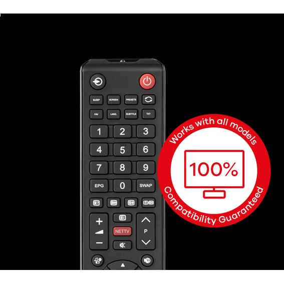 Toshiba TV Replacement Remote Control One4All Consumer Electronics Euronics Ireland