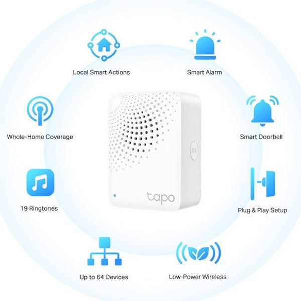 TP-Link Tapo Smart Hub with Chime | TAPO H100 TP-Link Smart Camera Euronics Ireland