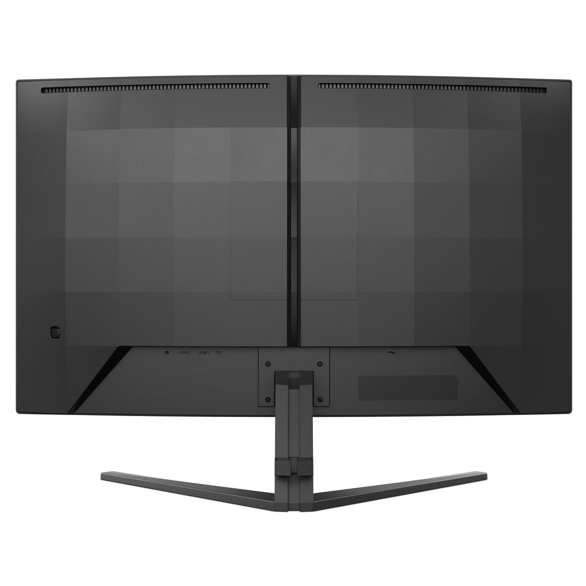 Philips Evnia 32M2C3500L 32" QHD 180Hz Curved Gaming Monitor - back view