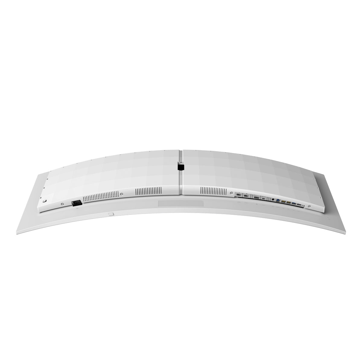 Philips Evnia 49M2C8900L 49" QD-OLED 144Hz Curved Super Ultrawide Gaming Monitor - back view from above
