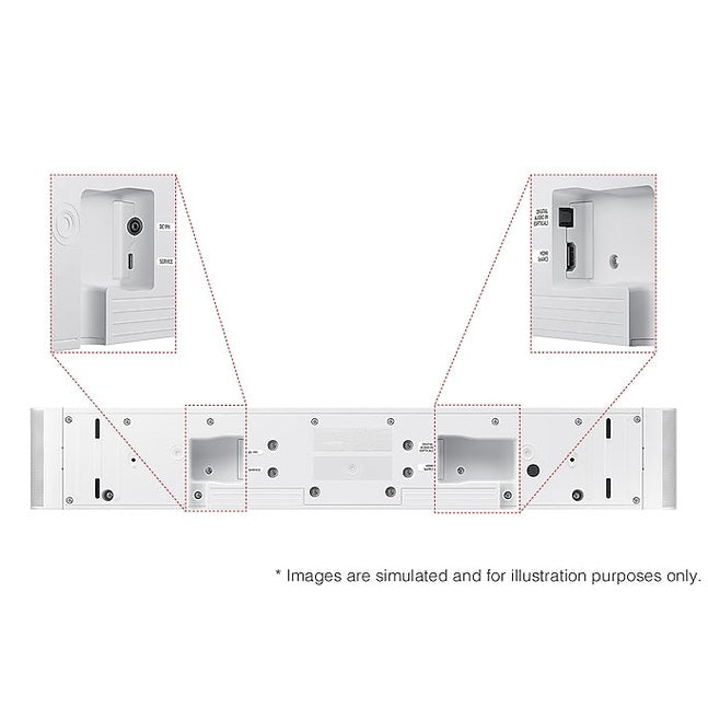 Samsung S61D S-Series 5.0-Channel All-in-One Soundbar with Wireless Dolby Atmos | HW-S61D/XU