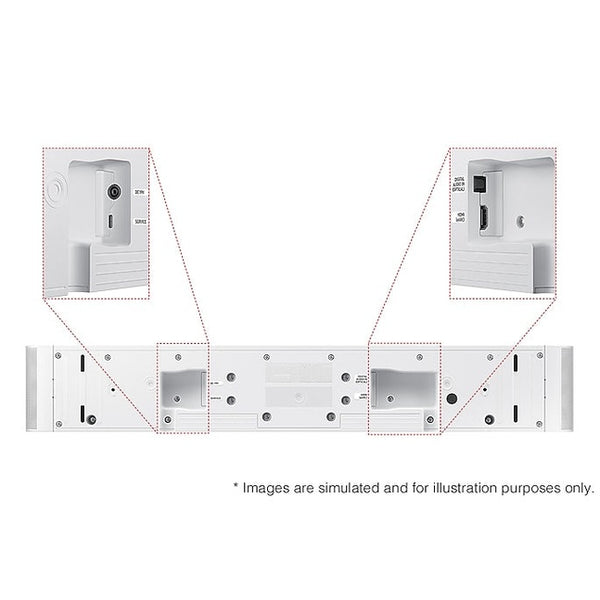 Samsung S61D S-Series 5.0-Channel All-in-One Soundbar with Wireless Dolby Atmos | HW-S61D/XU