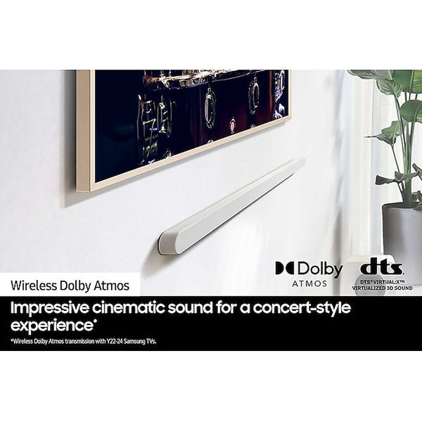 Samsung S801D Ultra‑Slim 3.1.2‑Channel Soundbar with Wireless Subwoofer | HW‑S801D/XU