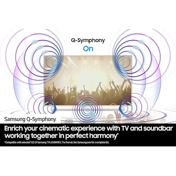 Samsung S801D Ultra‑Slim 3.1.2‑Channel Soundbar with Wireless Subwoofer | HW‑S801D/XU