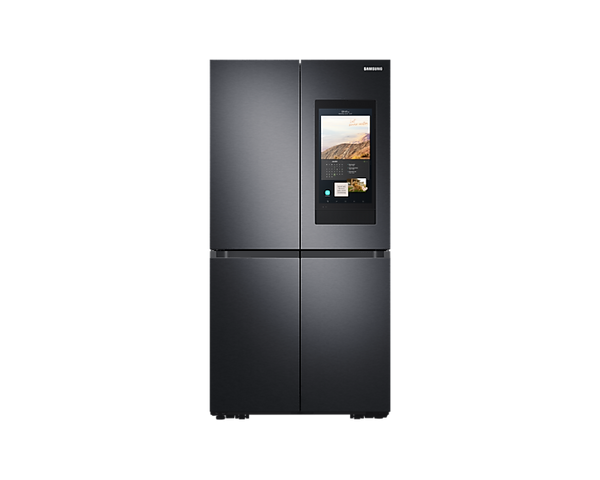 Samsung Family Hub American Fridge Freezer with Beverage Center in Black | RF65A977FB1/EU