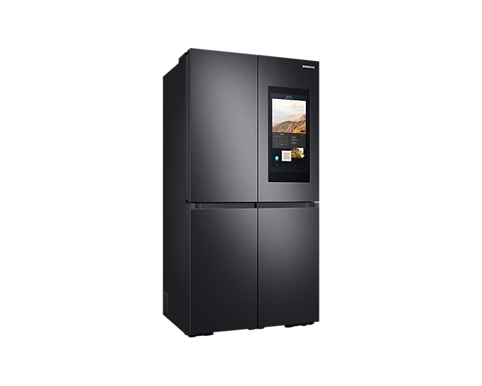 Samsung Family Hub American Fridge Freezer with Beverage Center in Black | RF65A977FB1/EU