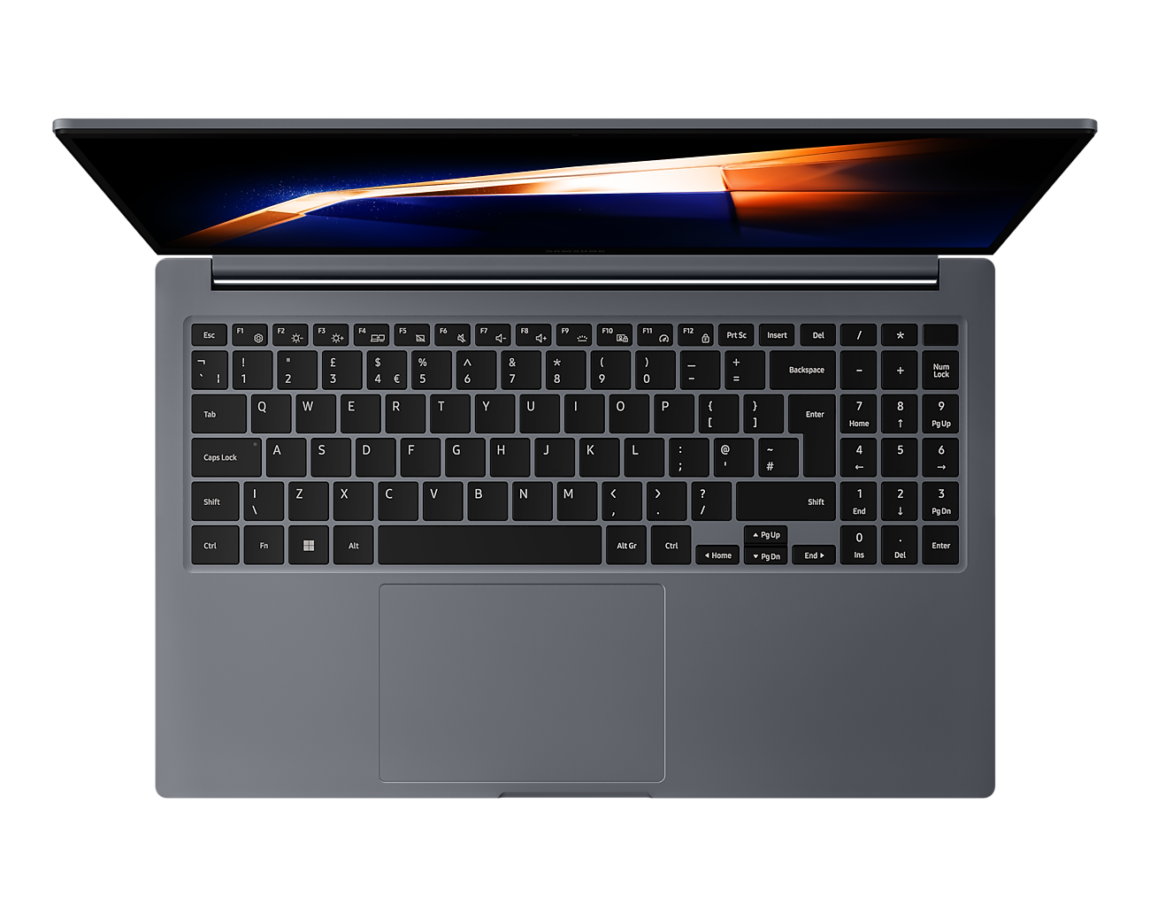Samsung Galaxy Book4 15.6" laptop in Grey