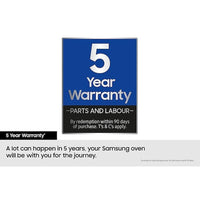 Samsung Series 5 Dual Cook Flex Electric Pyrolytic Smart Oven - Black | NV7B5750TAK/U4 Samsung Oven Euronics Ireland