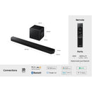 Samsung Q800F Q‑Series 5.1.2‑Channel Soundbar with Subwoofer | HW‑Q800F/XU