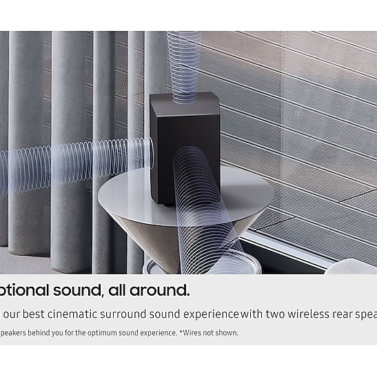 Samsung Q990F Q‑Series 11.1.4ch Soundbar with Subwoofer & Rear Speakers | HW-Q990F/XU