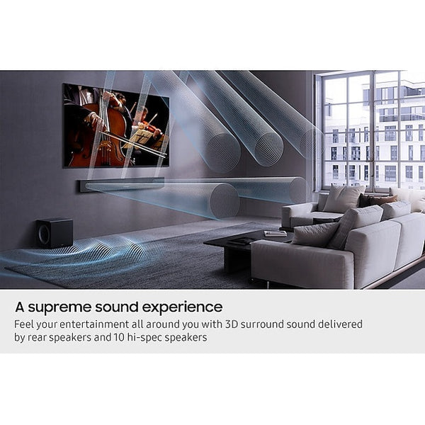 Samsung QS700F Q‑Series 3.1.2‑Channel Soundbar with Wireless Subwoofer | HW‑QS700F/XU