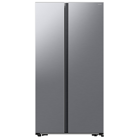 Samsung Series 6 SpaceMax™ American-Style Smart Fridge Freezer, Gentle Silver Matt | RS57DG400EM9EU