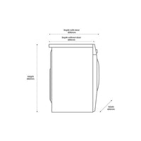 Samsung Series 5 11KG 1400RPM Freestanding Washing Machine - Black | WW11DG5B25ABEU Samsung Washing Machine Euronics Ireland