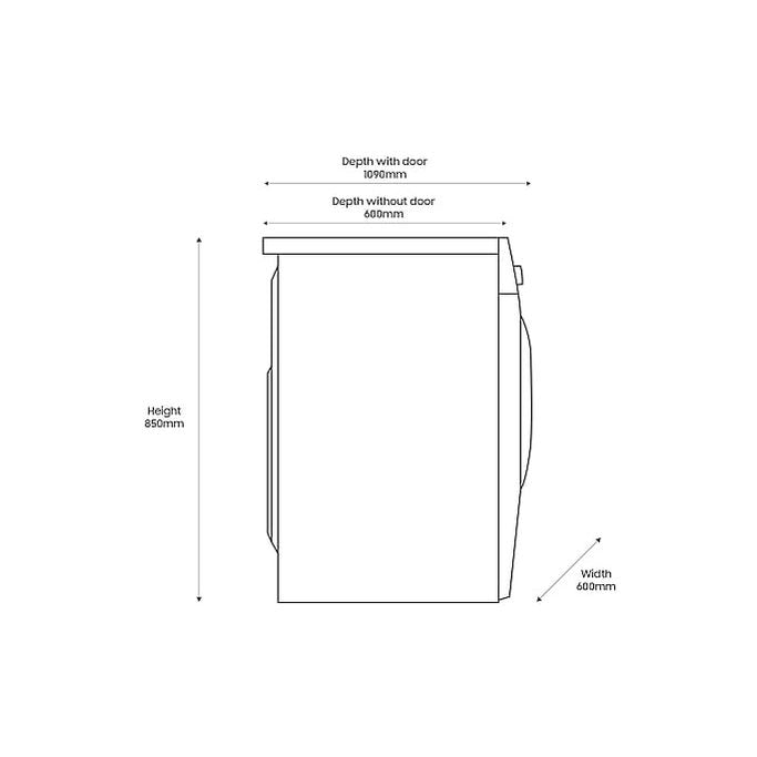 Samsung Series 5 11KG 1400RPM Freestanding Washing Machine - Black | WW11DG5B25ABEU Samsung Washing Machine Euronics Ireland
