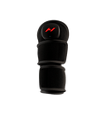 Hyperice Venom 2 Leg heat and vibration massager, black — front studio view