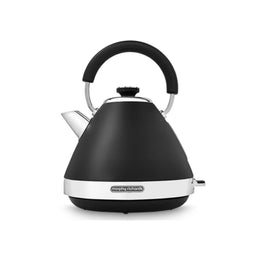 Morphy Richards Venture 1.5L Black Pyramid Kettle | 100131