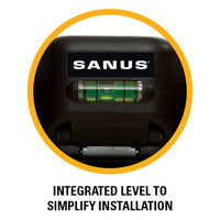 SANUS SimplySafe Low-Profile Drywall TV Mount 22"-50" - official product image