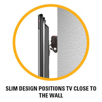 SANUS SimplySafe Low-Profile Drywall TV Mount 22"-50" - official product image