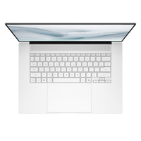 ASUS Zenbook S 16 UM5606GA laptop in Scandinavian White