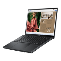 ASUS Zenbook Duo UX8406CA dual-screen laptop in Inkwell Gray