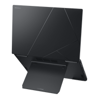 ASUS Zenbook Duo UX8406CA dual-screen laptop in Inkwell Gray