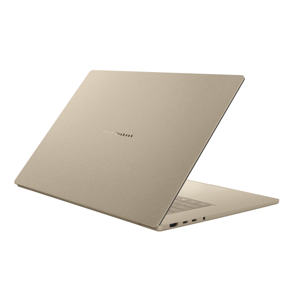 ASUS Zenbook A16 UX3607OA laptop in Zabriskie Beige