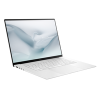 ASUS Zenbook S 16 UM5606GA laptop in Scandinavian White