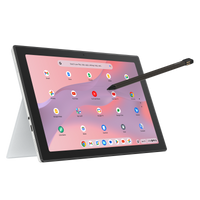 ASUS Chromebook Detachable 10.5-inch 2-in-1 in Fog Silver