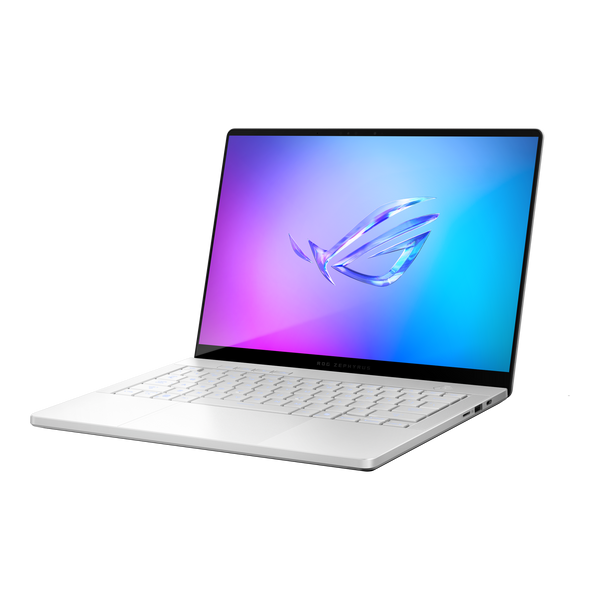 ASUS ROG Zephyrus G14 GA403GM gaming laptop in Platinum White