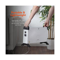 Warmlite WL41007 white convection heater in a portable lifestyle setting