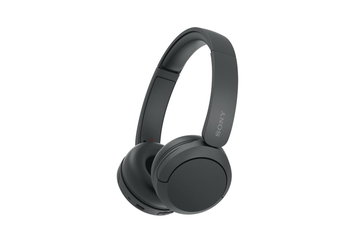 Sony WH-CH520 Wireless On-Ear Headphones - Black - product view