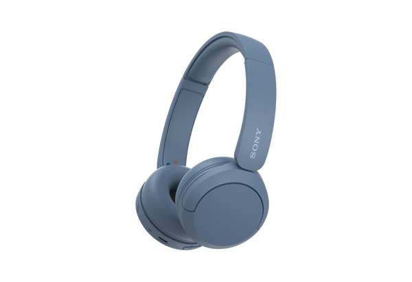 Sony WH-CH520 Wireless On-Ear Headphones - Blue - product view