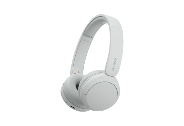Sony WH-CH520 Wireless On-Ear Headphones - White - product view